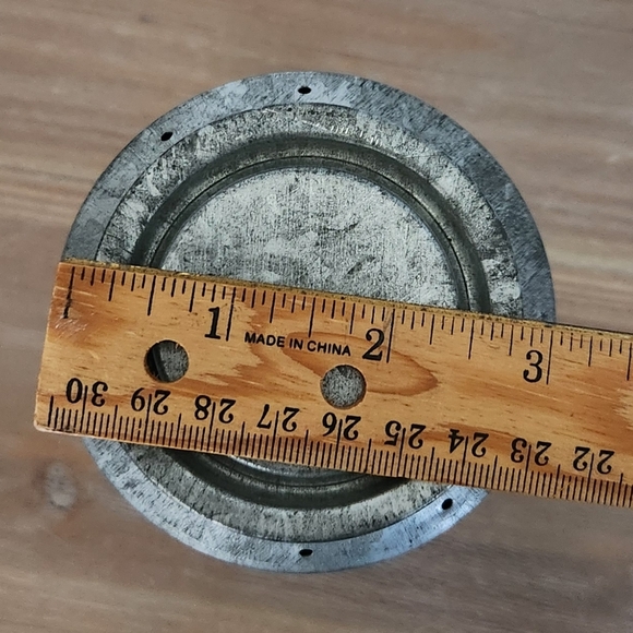 🍎 Vintage Apple Design Metal Canister – Rustic Farmhouse Kitchen Décor - Picture 16 of 16